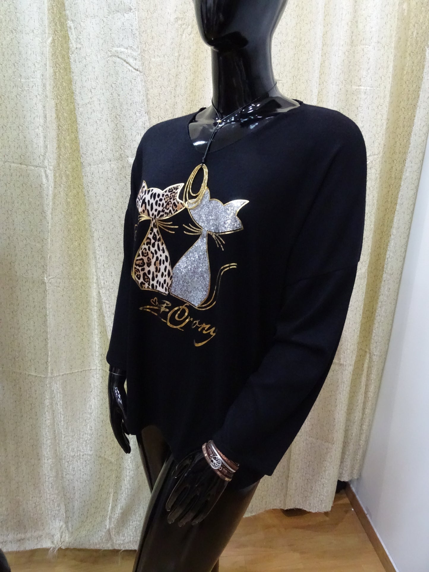 CAMISA CAT GOLD